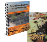 BOOK BUNDLE: Arson Investigation in the Wildlands & Incendiary Devices